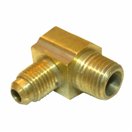 Fast Fans 0.25 Flare x 0.125 Male Pipe Brass Elbow FA800580