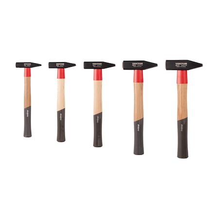 Tekton Cross Peen Hammer Set, 5-Piece (7, 10, 18, 28, 35 oz.) HMA92002