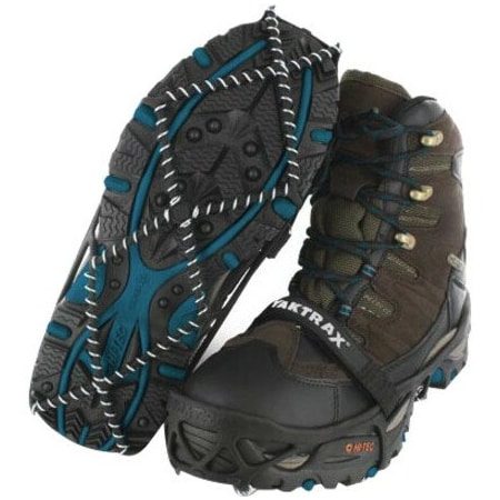 Yaktrax Pro Unisex Rubber/Steel Snow and Ice Traction Black M Waterproof 1 pair 08611