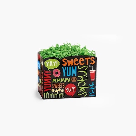 Nashville Wraps Snack Attack Basket Box, Small 6.75x4x5, 6PK SNKS