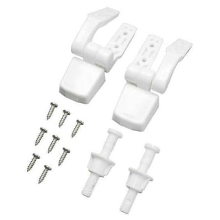 Oatey PP835-34 TOILET SEAT HINGE LEAF TYPE WHITE PP83534