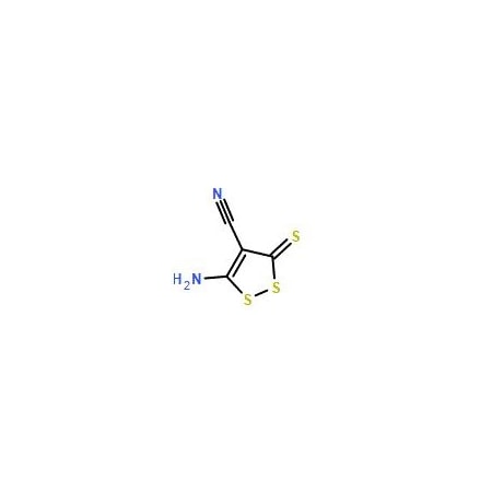 Ak Scientific 5-Amino-3-thioxo-3H-1, 2-dithiole-4-carbonitrile (250mg), CAS 5147-74-0 4679AE-250mg
