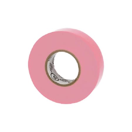 Cable Wholesale CableWholesale  0.75 in. x 60 ft. Warrior Wrap General Vinyl Electrical Tape, Pink 9001-27200