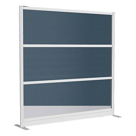 Luxor Room Divider, 70 in. H, 70 in. W, Gray PPWL010