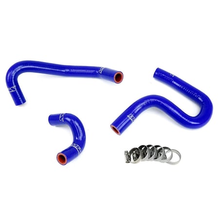 Hps Performance High Temp Reinforced Silicone Heater Coolant Hose Kit, Blue, 57-1763-BLUE