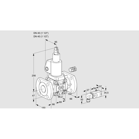 Honeywell Kromschroder VAS240F/LWSL KS88031296