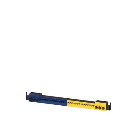 Siemens N/PE terminal strip plug-in technology N=3x 25 mm2 and 14x 4 mm2 PE=3x 25 mm2 8GB5016-5KM