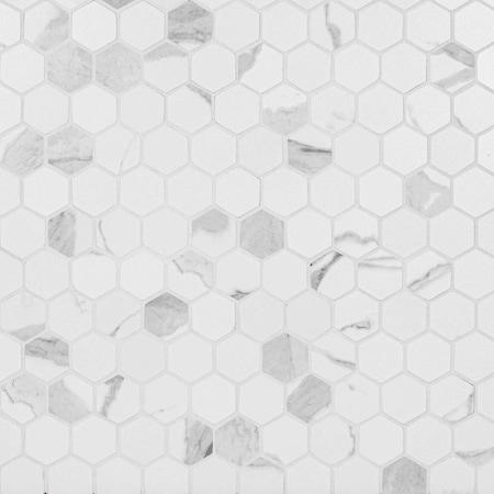 Msi Eden Statuary SAMPLE Matte Porcelain Mesh-Mounted Mosaic Tile ZOR-PT-0418-SAM