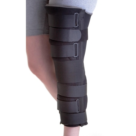 Medline Deluxe Cut-Away Knee Immobilizer, 19in, Universal ORT2421019