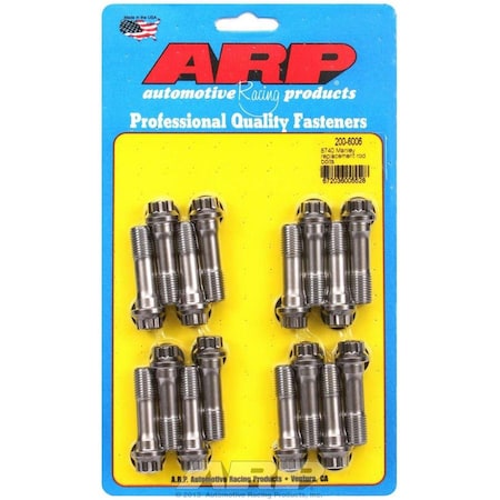 Arp 200-6006 0.44 in. 200-6006 Replacement Rod Bolt Kit, 16PK ARP200-6006