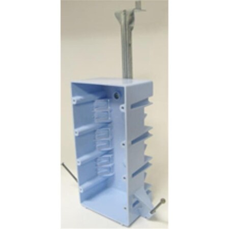 Encendiendo EZ55QNB PVC 4-Gang Outlet Box EN2994515