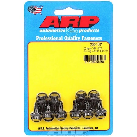 Arp 200-1501 12-Point Timing Cover Bolt Kit for Chevy ARP200-1501