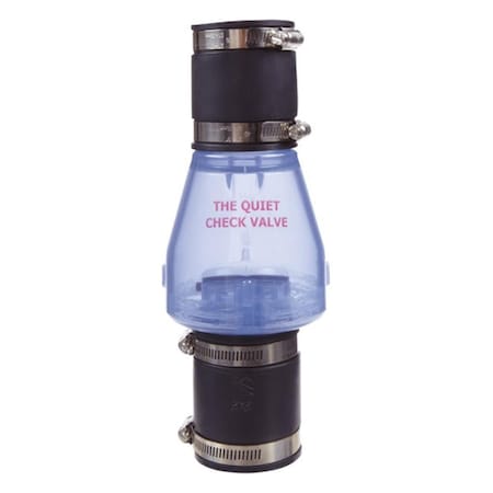 B & K B &amp; K 0821-15HC Quiet Check Valve Clear - 1.5 in. B&9933