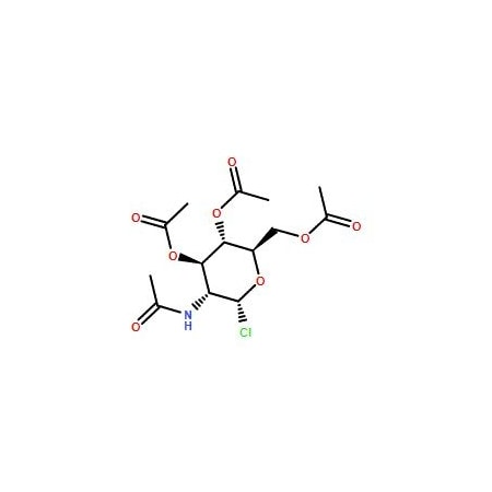 Ak Scientific 2-Acetamido-2-deoxy-alpha-D-glucopyranosyl chloride 3, 4, 6-triacetate (1g), CAS 3068-34-6 4959AH-1g