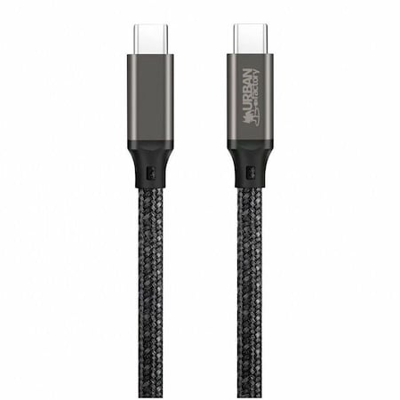 Urban Factory USB-C to USB-C 240W 10Gbps Cable  6.56 ft CAB04UF