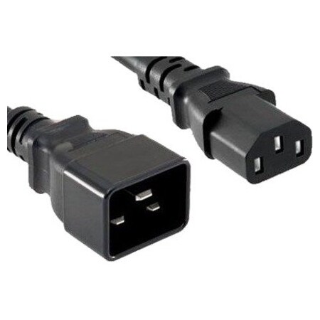 Unc Group POWER- CORD C13 TO C20 15AMP BL PWCD-C13C20-15A-06F-BLK