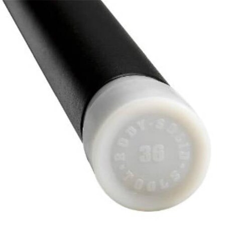 Body-Solid 36 lbs. Light Gray Padded Weighted Bar BSTFB36