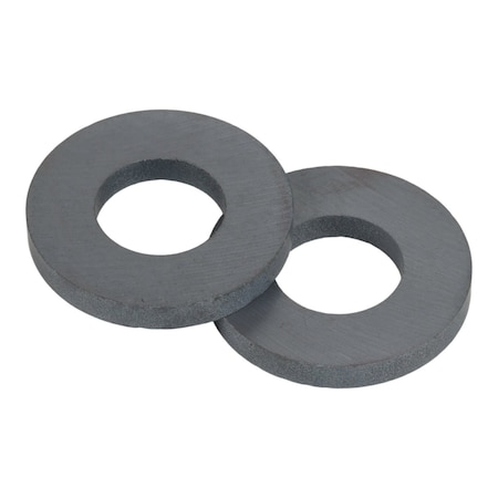 Zoro Select Ring Magnet, 2.4 lb. Pull, PK2 10E784