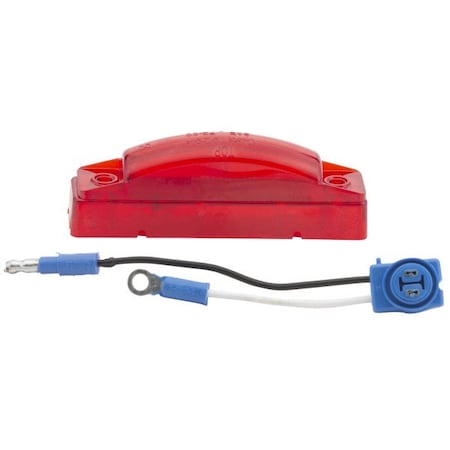 Grote Lighting SuperNova 3in Thin-Line LED Clearance Marker Light, Red, Polycarbonate,  65512