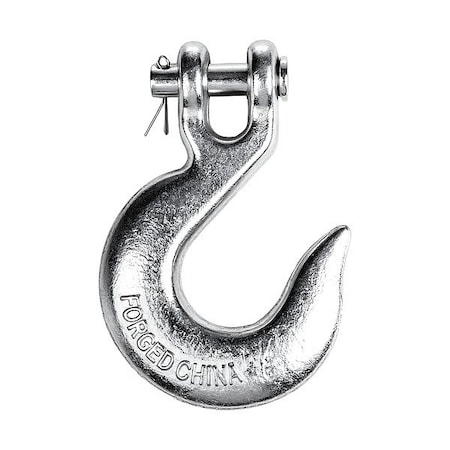 Dayton Slip Hook, Clevis, G43, 3/8 in, 5,400 lb 844G49