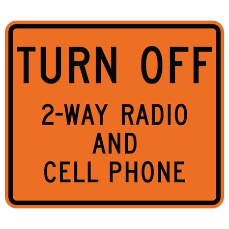 Sign Solutions Usa Traffic Sign, 42 in Width, Aluminum Sign, Horizontal Rectangle DUS10DFO4236W22-2