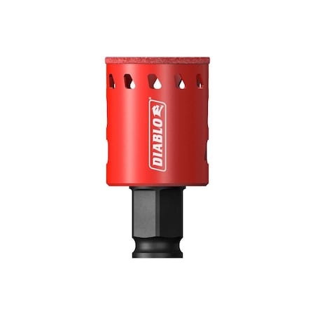 Freud Diamond Grit Hole Saw, 1-3/8-In. DHS1375DG