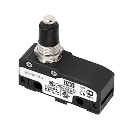 Imo Automation Microswitch, Screw Terminals Piston Plunger 6.8mm Diameter MSSTC11DA12-H6
