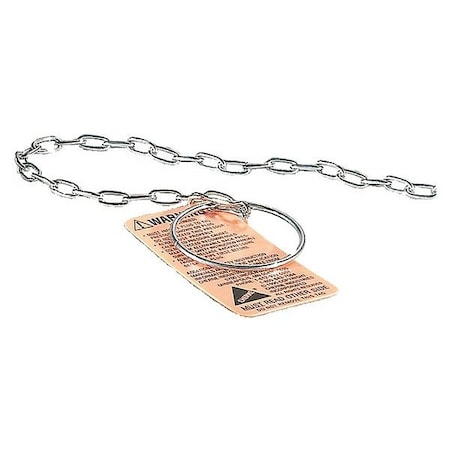Cherne Replacement Ring and Chain, 24"L, 0.1"H 059768