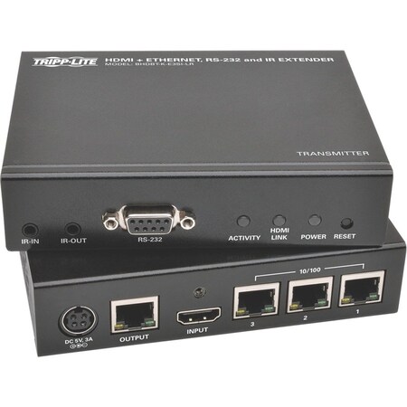 Tripp Lite HDBaseT Extender, HDMI, 328ft, Ethernet BHDBT-K-E3SI-LR