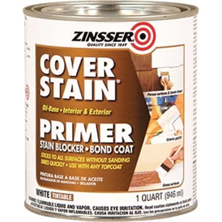 Zinsser 3554 1 Quart High Hide Cover Stain, 6PK 47719035541