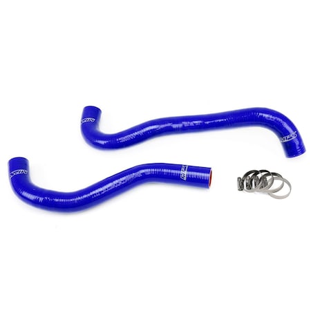 Hps Performance High Temp Reinforced Silicone Radiator Coolant Hose Kit, Blue, 57-1199-BLUE