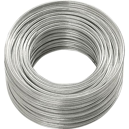 Hillman Utility Wire, 50 ft L, 18, Galvanized Steel 50129