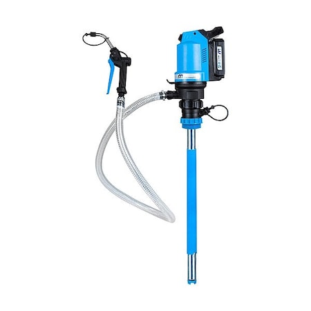 Macnaught BattOperatedPump, 5ftSteelRein.PVCHose BP205S-UNU