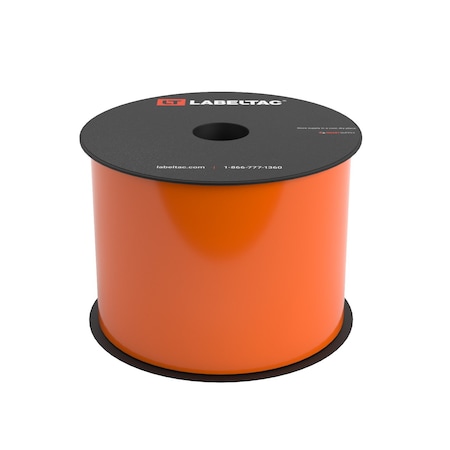 Labeltac LabelTac 4 and Pro Model Label Supply 3.5in x 150ft, Orange LT3506