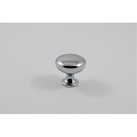 Residential Essentials Mushroom Cabinet Knob- Polished Chrome 10291PC