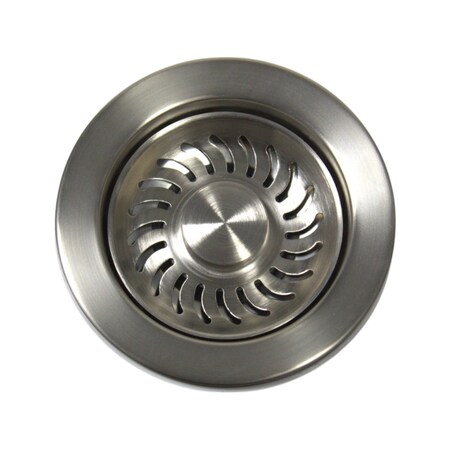 Nantucket Sinks Basket Strainer Kitchen Drain for Fireclay Sinks NS35L-EXT