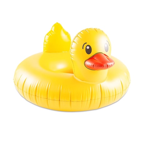 Bigmouth Yellow PVC/Vinyl Inflatable Duck Pool Float 22-BPF-4007