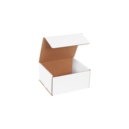 Bubblefast 50-8 x 7 x 4'' White Corrugated Mailers, 50PK BFM874
