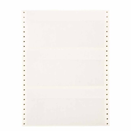 Brady DATAB Self-Laminating Vinyl Lbls 3.75 in H x 1 in W White, Clear 408/PK, 408PK SLSH-10375