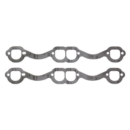 Bookazine HG604 Crate Exhaust Gasket for Small Block Chevy - Set of 2 TI1397058