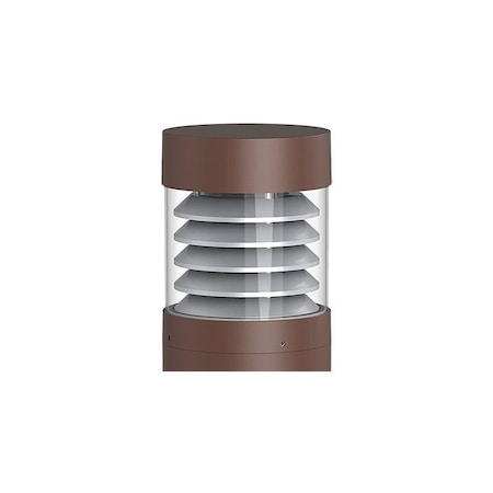 Westgate G2 BOLLARD HEAD MODEL 107F SELECT 24/19/14W 30/40/50K, BR, 14W/19W/24W, 30K/40K/50K, Bronze BOL-G2-107F-MCTP-BR