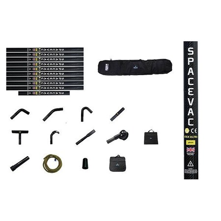 Spacevac External Pro System, For 3 in Hose dia. SV70-FK
