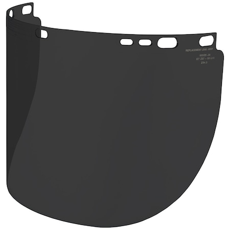 Klein Tools Face Shield Visor, Gray Visor, 8 in Height 60531
