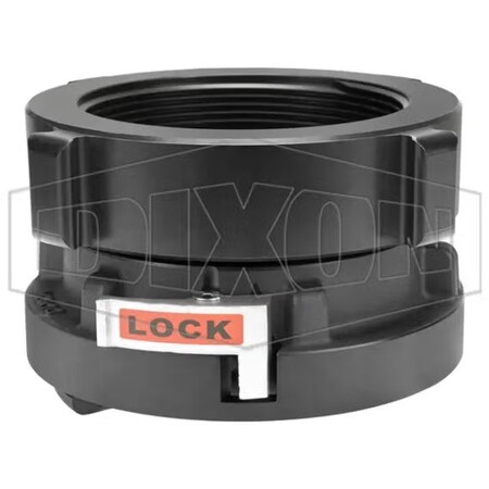 Dixon Rocker Lug Female Adapter with Buna-N Gasket, 4 in, Storz x Rigid FNPSH, 70DegF FSA4040S