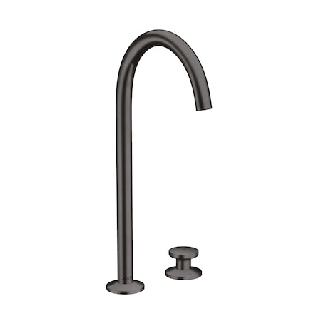 Axor ONE 2-Hole Single-Handle Faucet 260, 1.2 GPM in Brushed Black Chrome 48060341