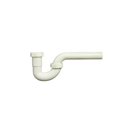 Durapro 1-1/4 in. x 1-1/2 in. PVC P-Trap without Adapter White 171002