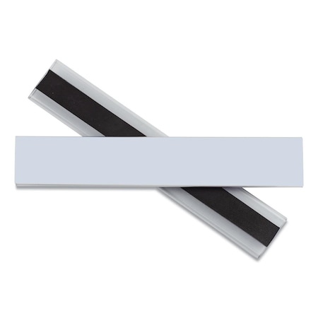 Compasion 1 in. Magnetic Side Load Label Holder, Clear CO3200925