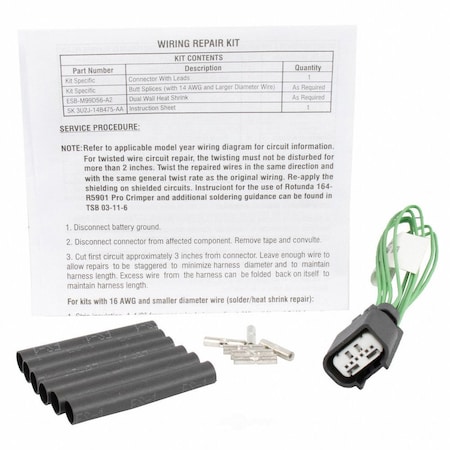 Motorcraft WPT-1556 Park Assist Camera Connector WPT1556
