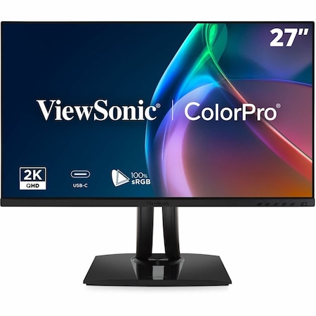 Viewsonic 27IN COLORPRO QHD IPS MONITOR WITH 90W USB-C, SRGB, AND PANTONE VALIDATED, 2560 X VP2756A-2K