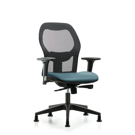 Blue Ridge Ergonomics Vinyl Adjustable Arms BR-EXE-VMDHCH-RG-H0-A1-RG-8822